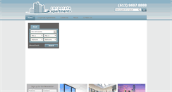 Desktop Screenshot of corporateapartments.com.au